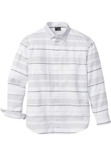 Рубашка Regular Fit в полоску (темно-синий/белый в полоску) Bonprix