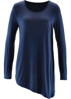 Футболка с длинным рукавом (красный) Bonprix
