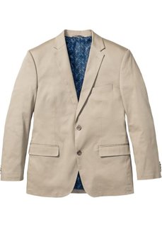 Хлопковый пиджак Regular Fit, cредний рост (N) (темно-синий) Bonprix