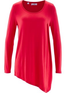 Футболка с длинным рукавом (темно-синий) Bonprix