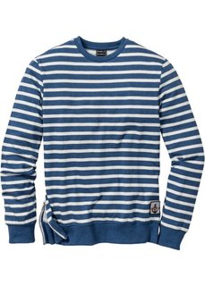 Свитшот Slim Fit (темно-красный в полоску) Bonprix