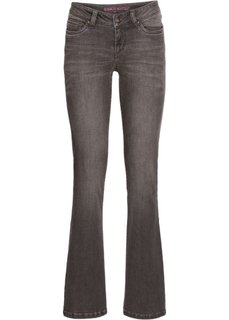 Джинсы Bootcut, cредний рост (N) (черный) Bonprix