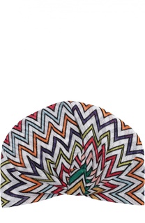 Вязаный тюрбан с принтом Missoni