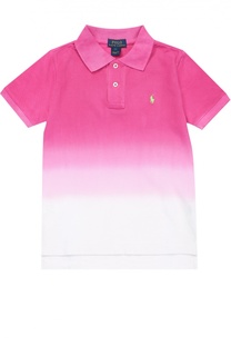 Хлопковое поло с короткими рукавами Polo Ralph Lauren