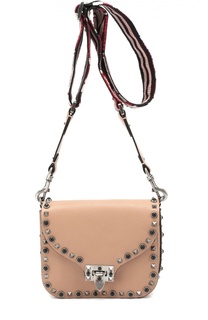 Сумка Guitar Rockstud Rolling с вышитым ремнем Valentino