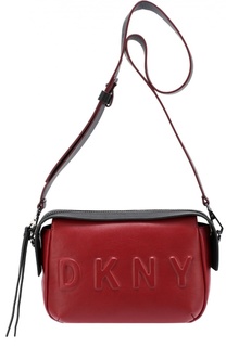 Сумка на молнии с логотипом бренда DKNY