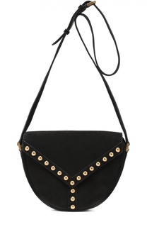 Замшевая сумка Y Studs Saint Laurent