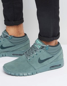 Зеленые кроссовки Nike SB Stefan Janoski Max 807509-333 - Зеленый