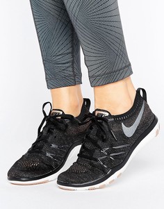 Тренировочные кроссовки Nike Free TR Focus Flyknit - Черный