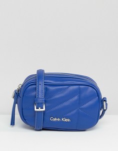 Черная стеганая сумка через плечо CK Jeans - Синий Calvin Klein