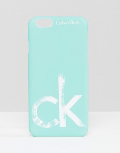 Чехол для iPhone 6 с логотипом Calvin Klein CK - Синий