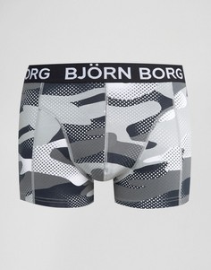 Bjorn Borg Trunks in Mesh Camo Print - Черный
