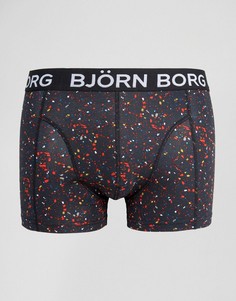 Bjorn Borg Trunks with Speckle Print - Черный