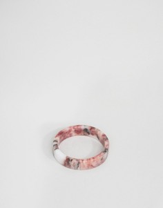Кольцо с красным искусственным камнем ASOS - Красный