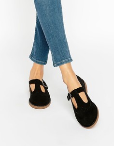 Туфли с Т‑образным ремешком New Look - Черный