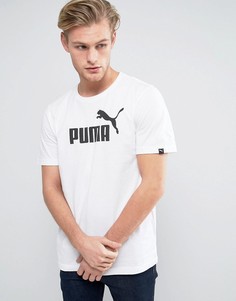 Белая футболка с логотипом Puma No.1 83185402 - Белый