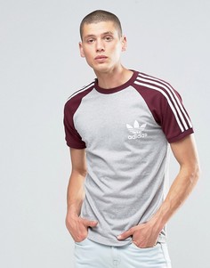 Серая футболка adidas Originals California AY8277 - Серый
