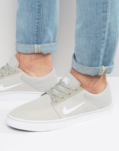 Бежевые кроссовки Nike SB Portmore 725027-011 - Бежевый