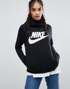 Черное худи Nike Rally - Черный
