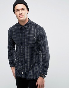 Рубашка классического кроя в клетку Jack &amp; Jones Vintage - Черный