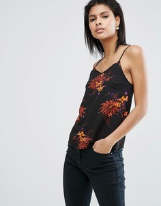 Топ на бретельках с цветочным принтом ASOS - Мульти