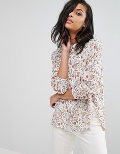 Рубашка с цветочным принтом Vero Moda Elena - Мульти