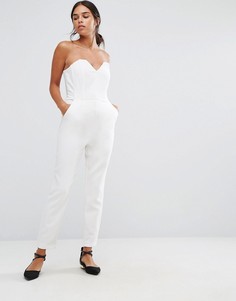 Комбинезон бандо Vero Moda Cindy - Белый