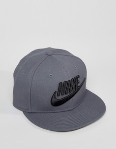 Серая кепка с логотипом Nike 584169-027 - Серый
