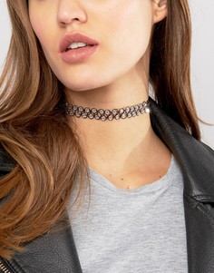 Короткое ожерелье ASOS - Черный