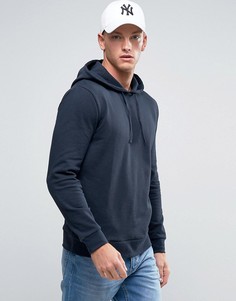Темно-синее худи ASOS - Темно-синий