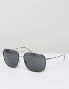 Солнцезащитные очки-авиаторы в квадратной оправе Dolce &amp; Gabbana - Серебряный