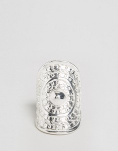 Массивное кольцо с тиснением Nylon - Серебряный