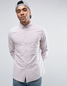 Розовая оксфордская рубашка классического кроя в стиле casual ASOS - Розовый