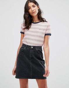 Футболка в полоску Pepe Jeans - Красный