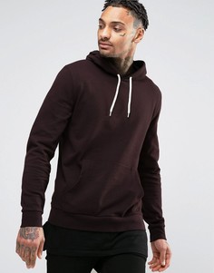 Бордовое худи ASOS - Красный