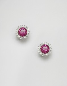 Серьги с кристаллами Swarovski Krystal Rosetta - Розовый