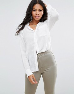 Рубашка Free People Thats A Wrap - Кремовый