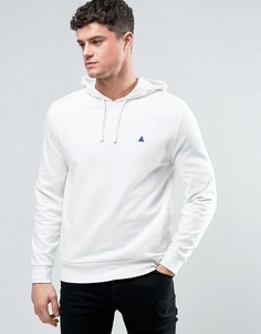 ASOS Hoodie In Off White With Logo - Белый