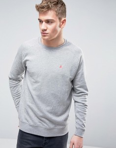 ASOS Sweatshirt With Logo In Grey Marl - Серый