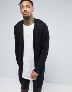 Длинный кардиган ASOS - Черный