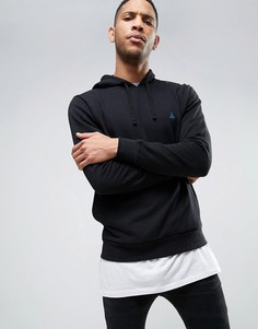 ASOS Hoodie In Black With Logo - Черный