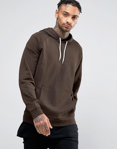 Oversize-худи цвета хаки ASOS - Зеленый