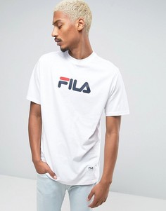 Белая футболка с логотипом Fila - Белый