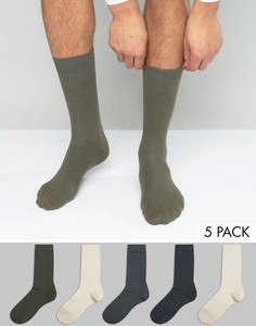 5 пар носков ASOS - Мульти