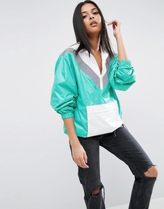 Куртка-дождевик с отделкой цвета металлик ASOS - Мульти