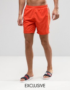 Оранжевые шорты для плавания BOSS By Hugo Boss Seabream - Оранжевый