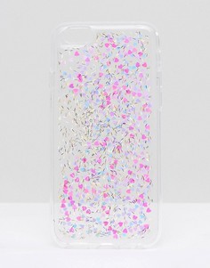 Чехол для iPhone 6/6S с блестками New Look - Мульти