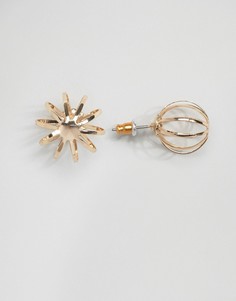 Серьги-подвески ASOS - Золотой