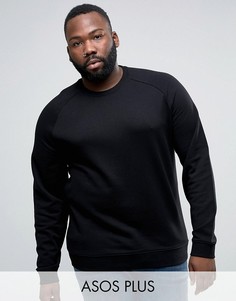 Черный свитшот ASOS PLUS - Черный