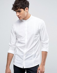 Рубашка классического кроя с воротником на пуговице Casual Friday - Белый